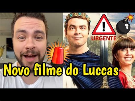 URGENTE LUCCAS NETO DÁ NOTÍCIA DO SEU NOVO FILME PRÍNCIPE LU E A