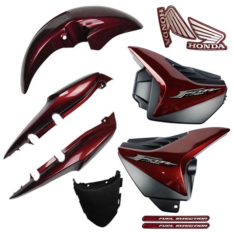 Kit Carenagem Honda Cg Fan 150 Vermelho Vinho 2011 2012 Esdi Esi