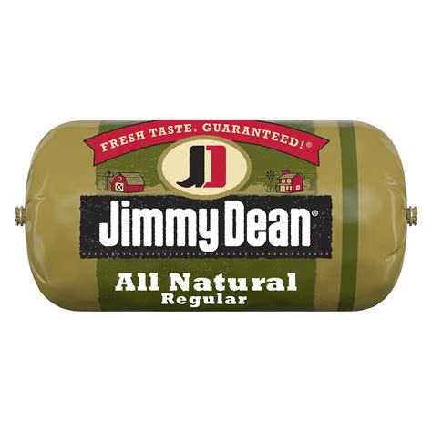 Jimmy Dean Premium All Natural Pork Sausage Roll Shop Sausage At H E B