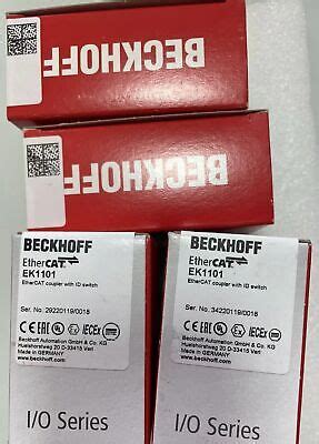 New Beckhoff Ek Plc Module Ek In Box Expedited Shipping Ebay