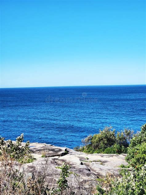 Nature Rock Cliff Near The Ocean Stock Photo Image Of Breeze Calm