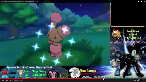 Live Shiny Buneary In Pokemon ORAS After 100 Encounters Via DexNav