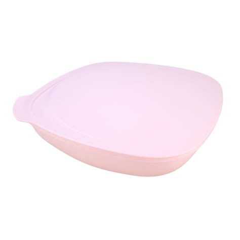 Tupperware Tigela Allegra Quadrada 2 5 Litros Rosa Comprar Tupperware