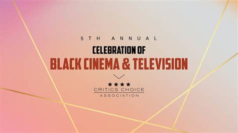 Th Annual Celebration Of Black Cinema Television Youtube