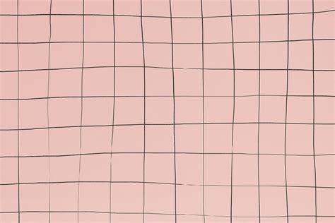 Distorted Grid Pattern Wallpaper in Pink