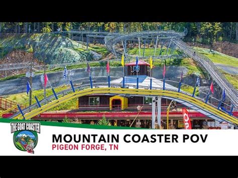 Goats On The Roof S Goat Coaster POV Craziest Mountain Coaster