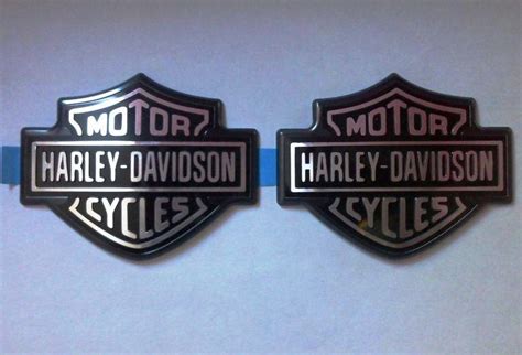 Buy Harley Bar And Shield Fuel Tank Emblems Medallion Softail Dyna Street Glide In North Platte