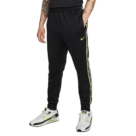 Nike Sportswear Repeat Jogger Black Light Yellow Knvbshop Nl