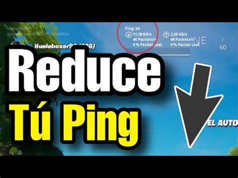 Como BAJAR El PING Y REDUCIR La PERDIDA De PAQUETES En Fortnite PS4