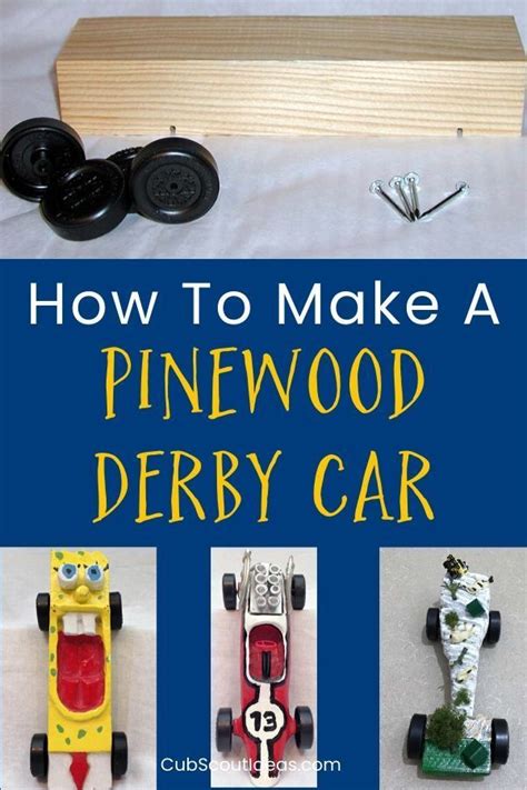 How To Make A Pinewood Derby Car Artofit