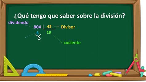 Dividendo Divisor Cociente Y Resto Youtube