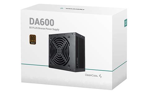 Fonte Deepcool DA600 600W 80 Plus Bronze PFC Ativo DP BZ DA600N