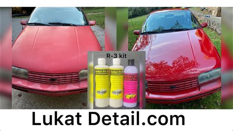 LUKAT FIX IT The PAINT CLEANER For CLEANING Your OLD OXIDIZED CAR