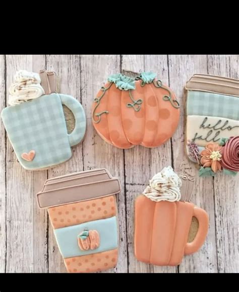 Pin By Jodi Stone On Cookies Fall Fall Decorated Cookies