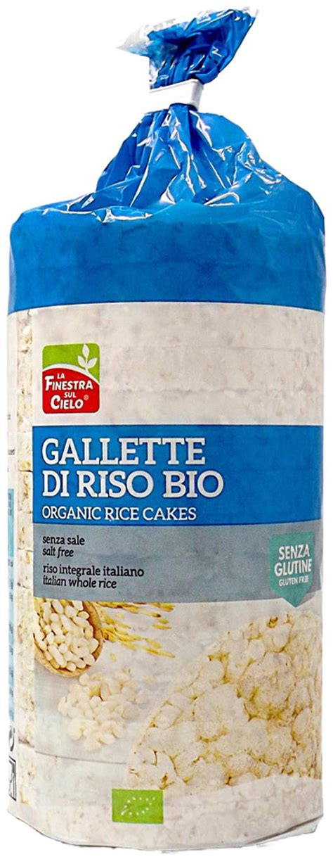 Gallette Di Riso Senza Sale LA FINESTRA SUL CIELO Agricoltura Biologica