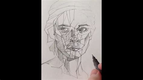 Abstract Face Drawing