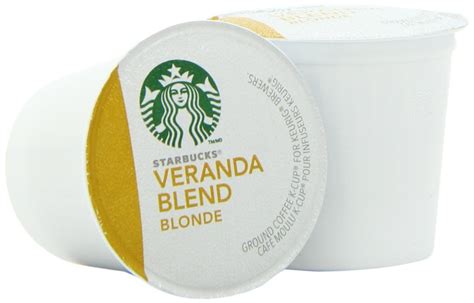 Pack Of Starbucks Veranda Blend Coffee K Cup Pods Blonde Roast