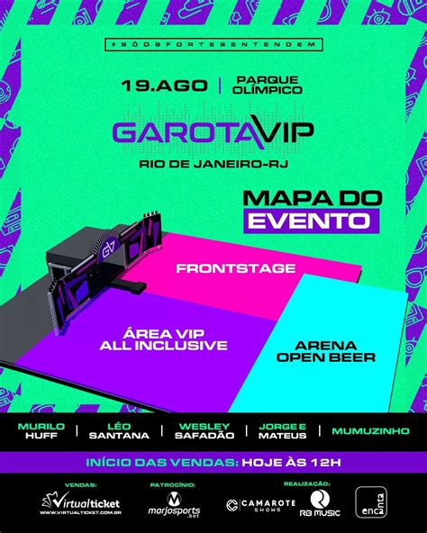 Venda De Ingresso Para O Garota Vip Rio Tem In Cio Nesta Ter A Feira