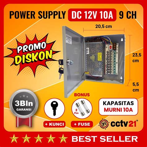 Jual Power Supply Panel Box Psu Adaptor Switching Channels