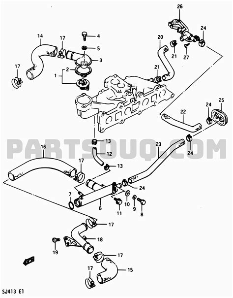 5 Cooling Suzuki Samurai Sj Sj413 Sj413w 3 E01 Parts Catalogs Partsouq