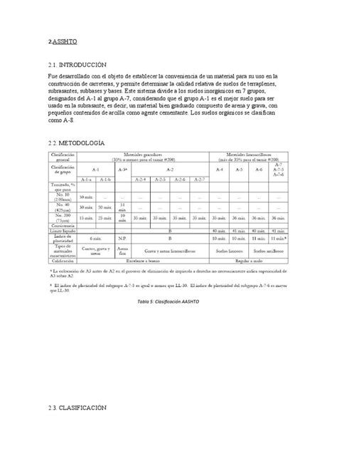 Aashto Pdf Sedimentología Materiales Naturales