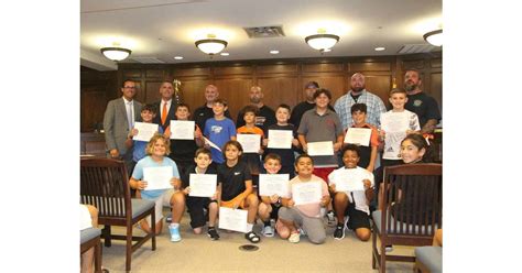 Hasbrouck Heights Council Honors 2022 Pee Wee Football Super Bowl