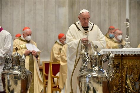 Homil A Del Papa Francisco En La Misa Crismal De Jueves Santo