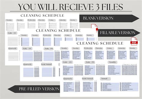 Adhd Chore Chart Adult Chore Chart For Adults Cleaning Checklist