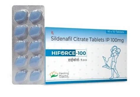 Sildenafil Citrate Tablets Ip Mg Hiforce At Rs Stripe Ed