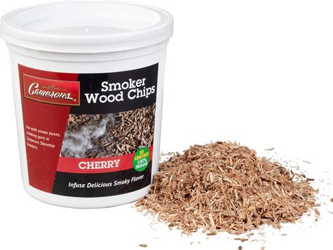 Wood Smoker Chips - Cherry Flavored Wood Chips (1 Pint) : Amazon.ca ...