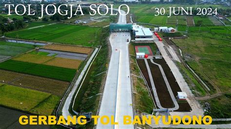 Exit Tol Banyudono Pengecoran Dan Pelebaran Jalan Raya Progress Tol