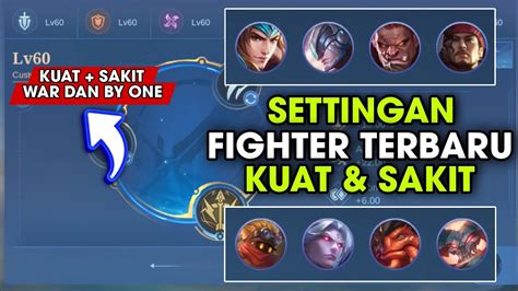 Cara Setting Emblem Fighter Terbaru Revamp Emblem Terbaru Mobile