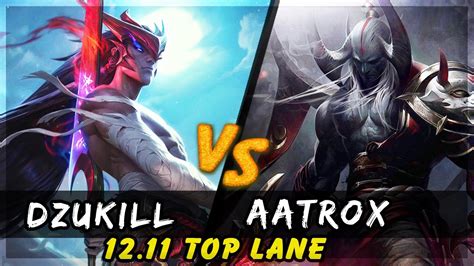 Dzukill Yone Vs Aatrox TOP Patch 12 11 Yone Gameplay YouTube