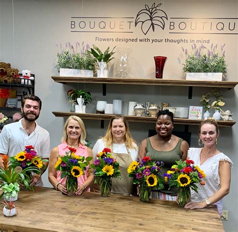 Bouquets Bubbly Floral Design Classes