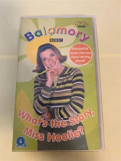 Balamory Whats The Story Miss Hoolie Vhs Video £1999 Picclick Uk