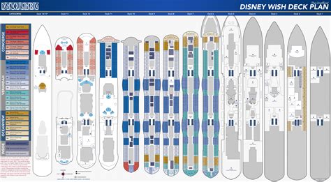 Deck Plans - Disney Wish & Disney Treasure • The Disney Cruise Line Blog