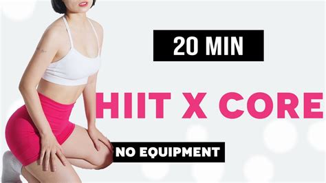 20 MIN QUICK ALL STANDING HIIT ABS No Equipment Full Body No