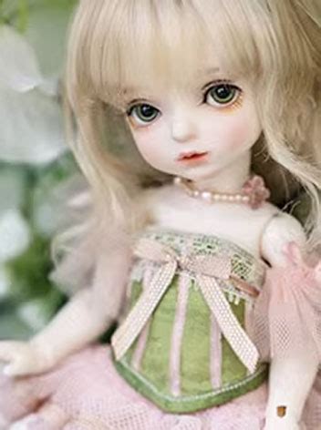 BJD Fullset Feng Linger 17 2cm Girl Ball Jointed Doll 1 8 Size Dolls