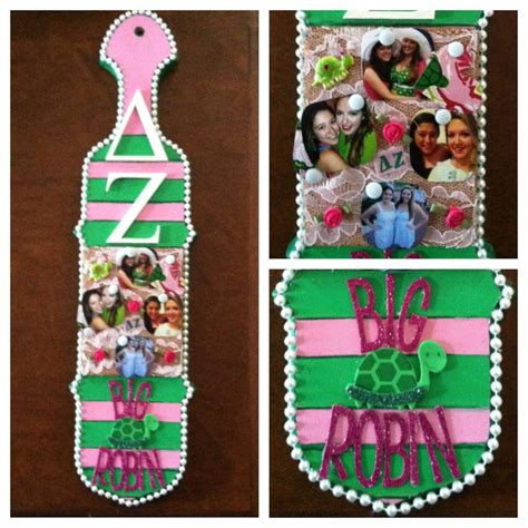 Dz Cork Board Paddle For My Big This Is So Cute Stephanie S Graduation Paddle Delta Zeta