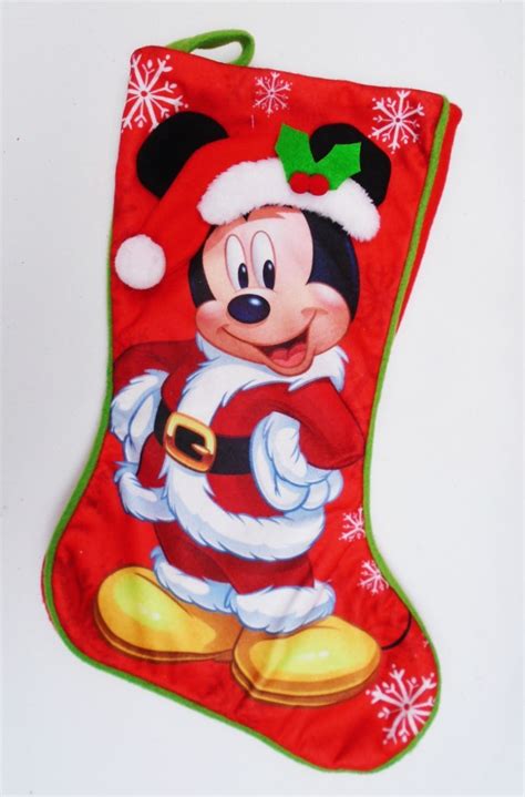 Bota Mickey Mouse Minnie Disney Decoraci N Navide A Mimi Dkh