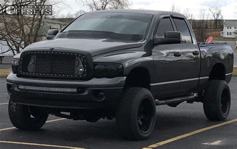 Matte Black Lifted Dodge Ram