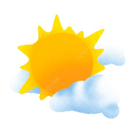 Clipart De Nuvem Azul Sol Amarelo PNG Amarelo Sol Azul Imagem PNG E