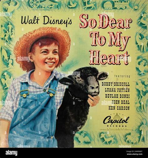 Disneys So Dear To My Heart Movie Re Creation 1949 Vintage Vinyl