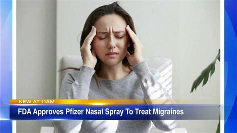 1st nasal spray treatment of its kind for migraines gets FDA approval ...