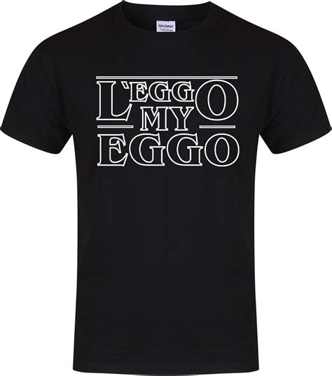 Kelham Print L Eggo My Eggo Unisex Fit T Shirt Fun Slogan Tee Small Chest 34