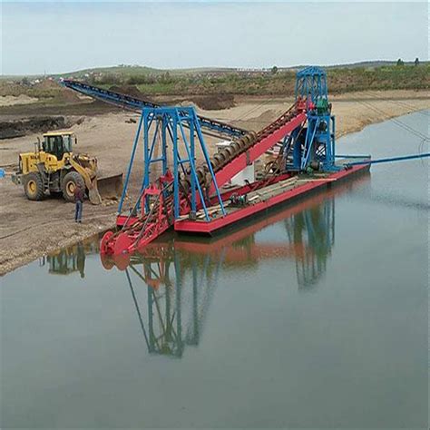 Bucket Line River Dredge Diamond Mining Dredger China Gold Mining