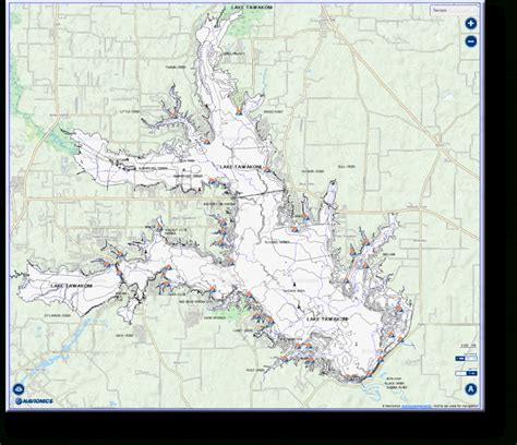 East Texas Lakes Map - Printable Maps