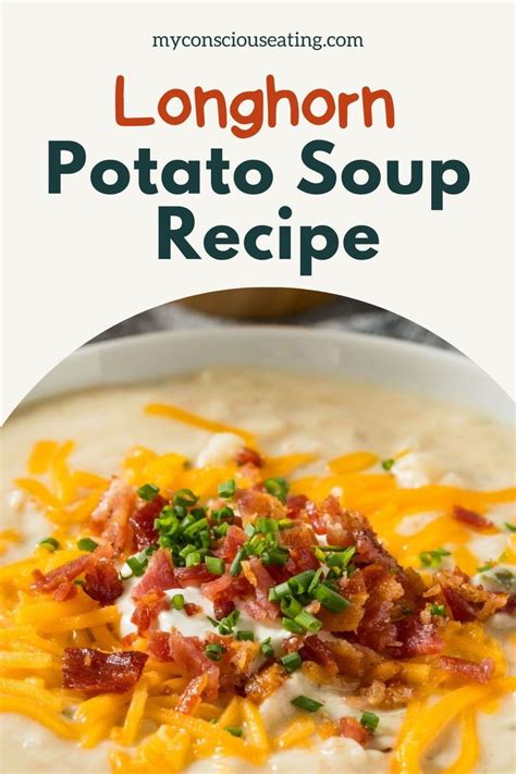 Longhorn Potato Soup Recipe Recipe In 2024 Potato Soup Recipe Soup Recipes Potato Soup