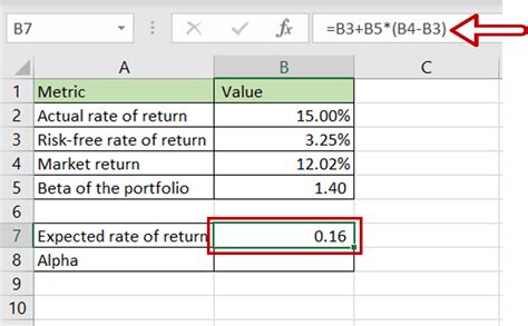 How To Calculate Alpha In Excel Spreadcheaters