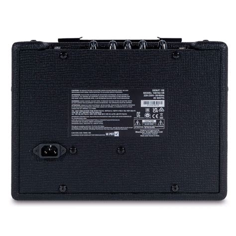 Blackstar Debut 15E, Black at Gear4music